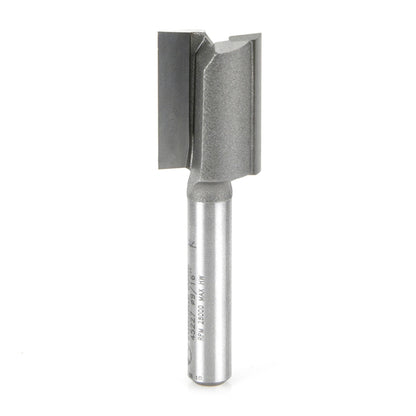 Carbide Tipped Straight Plunge High Production 9/16 Dia x 3/4 x 1/4 Inch Shank