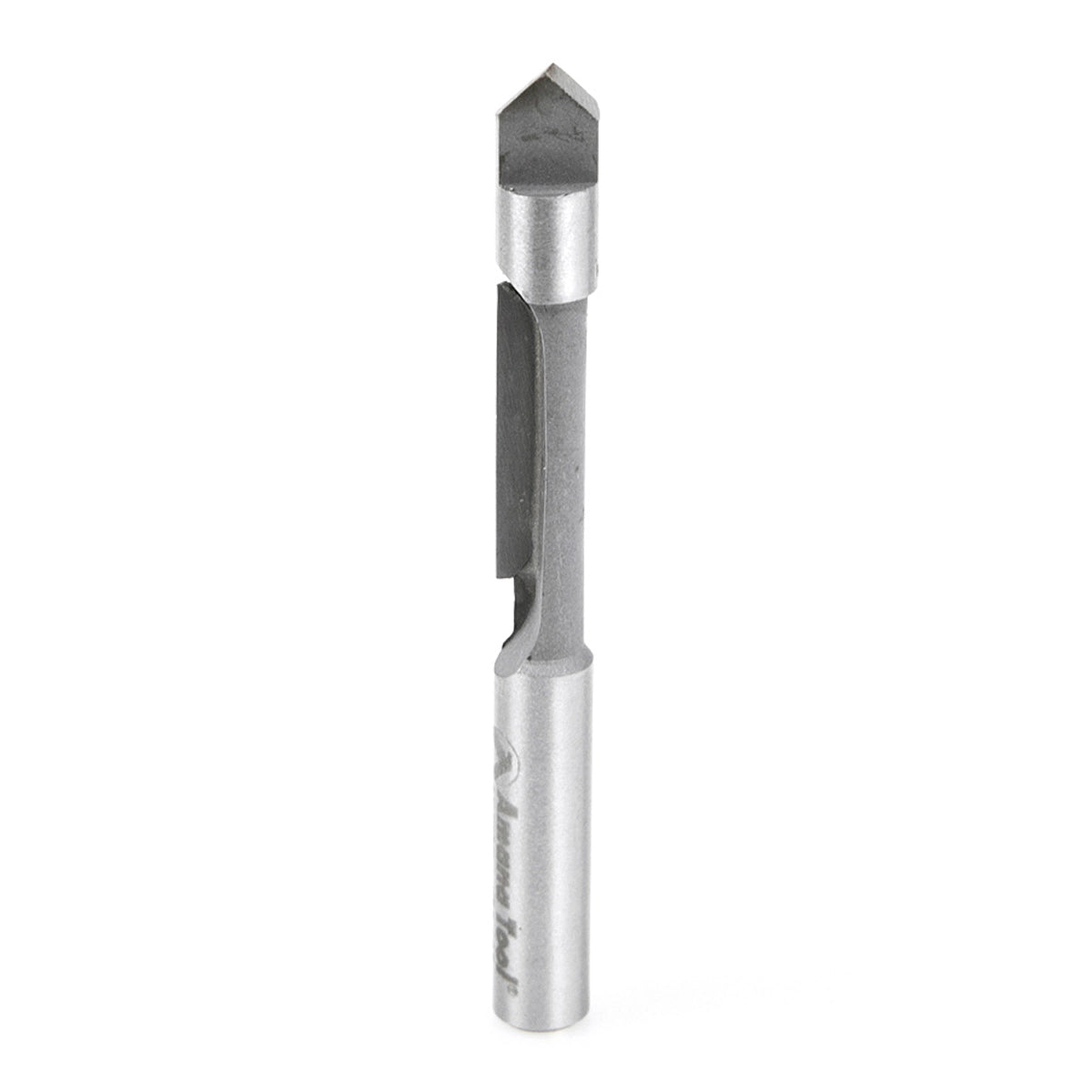 Carbide Tipped Panel Pilot Concave Grind 1/4 Dia x 3/4 x 1/4 Inch Shank Single Flute