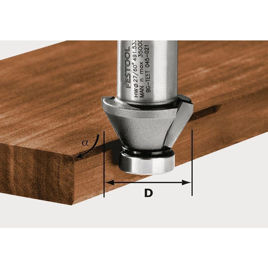 Chamfer cutter HW 45°-OFK 500