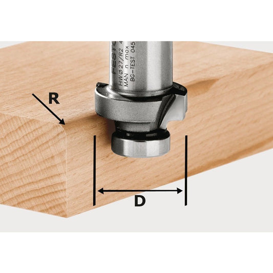 Roundover Bit HW R2-OFK 500