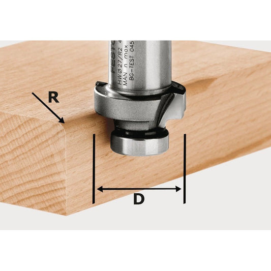 Roundover Bit HW R4-OFK 500