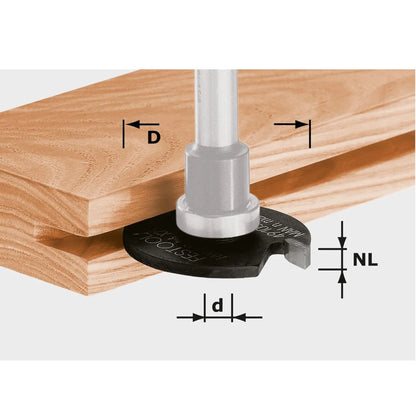 Disk Groove Cutter HW D40x2.5