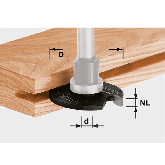 Disk Groove Cutter HW D40x2.5