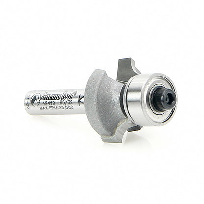 Carbide Tipped Corner Round 5/32 Radius x 13/16 Dia x 3/8 x 1/4 Inch Shank