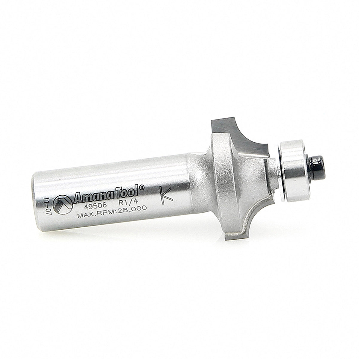 Carbide Tipped Corner Round 1/4 Radius x 1 Inch Dia x 1/2 x 1/2 Shank