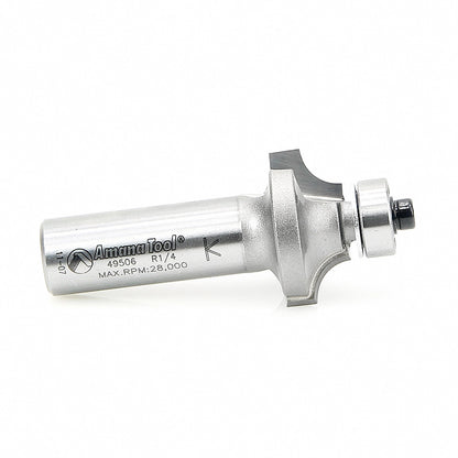 Carbide Tipped Corner Round 1/4 Radius x 1 Inch Dia x 1/2 x 1/2 Shank