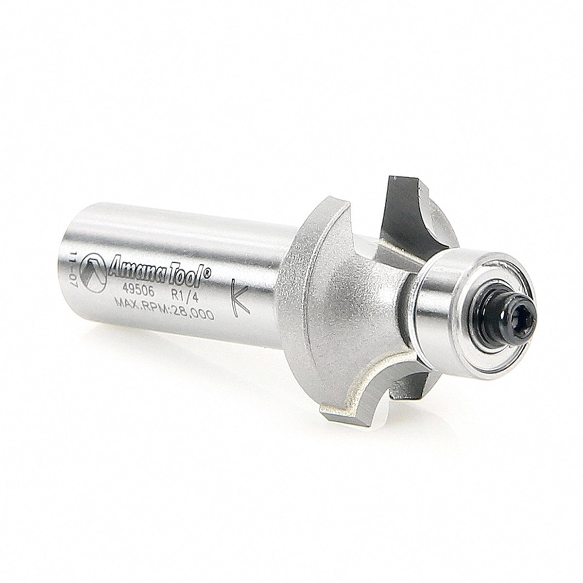 Carbide Tipped Corner Round 1/4 Radius x 1 Inch Dia x 1/2 x 1/2 Shank