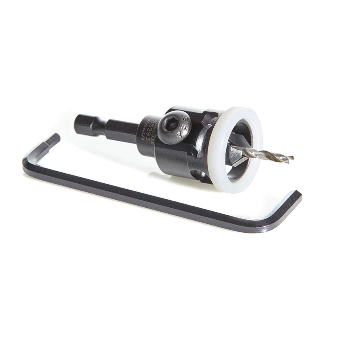 Carbide Tipped 82 Degree Countersink with Adjustable Low Friction Depth Stop