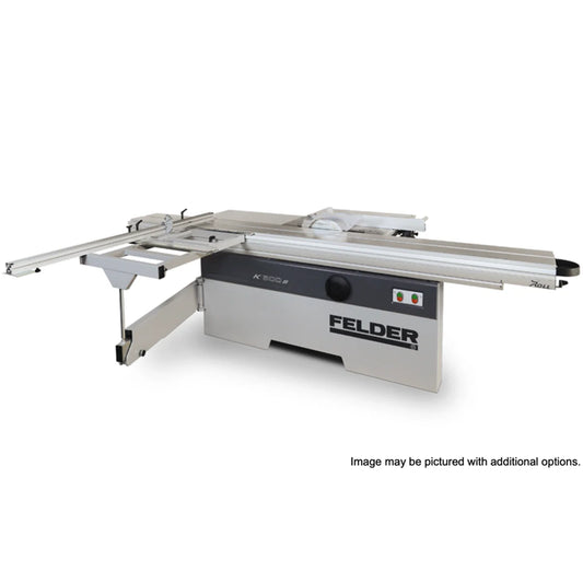 Felder K500S Felder K500S  1 Phase Sliding Table Panel Saw with optional Overhead saw guard