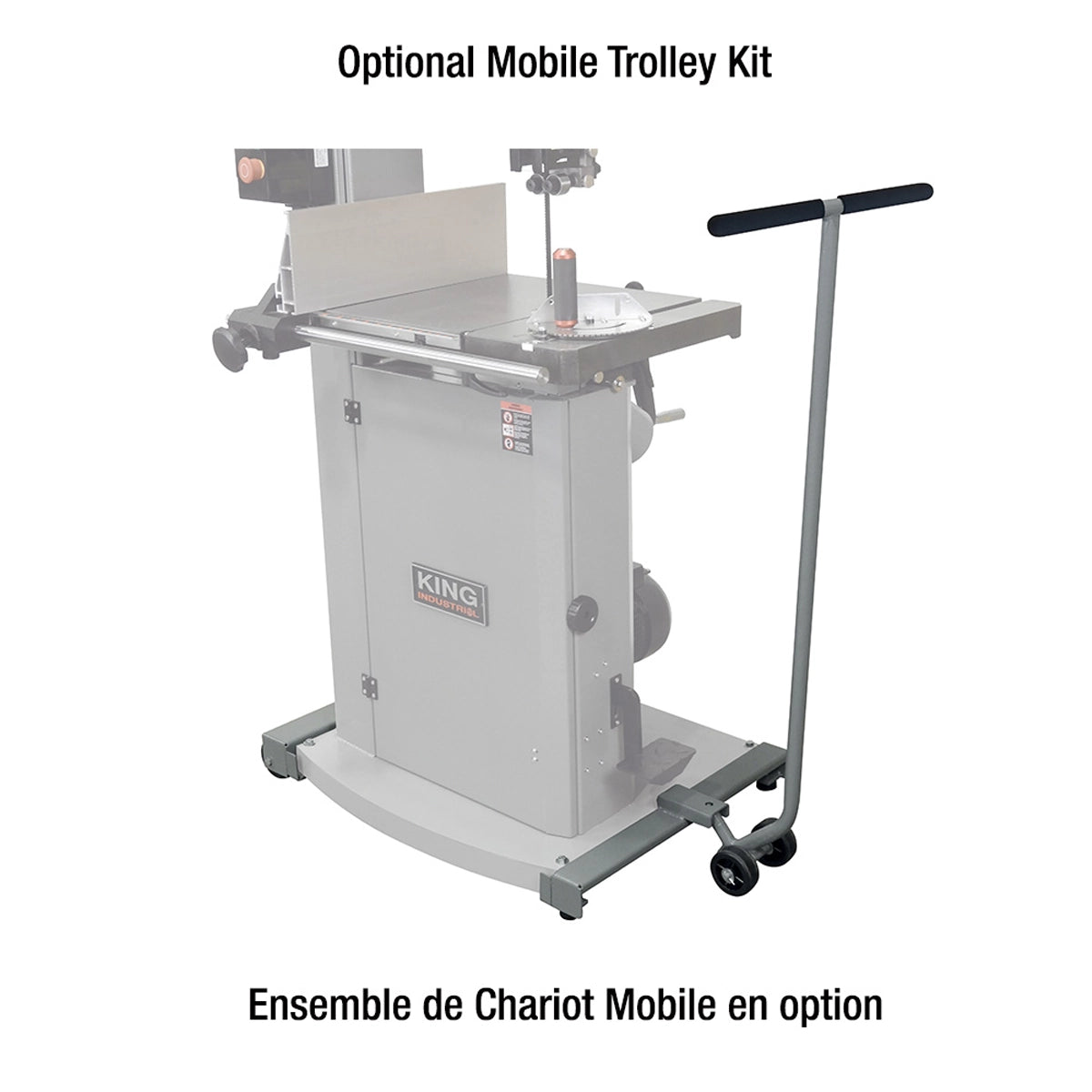 15” Wood Bandsaw With 14” Resaw