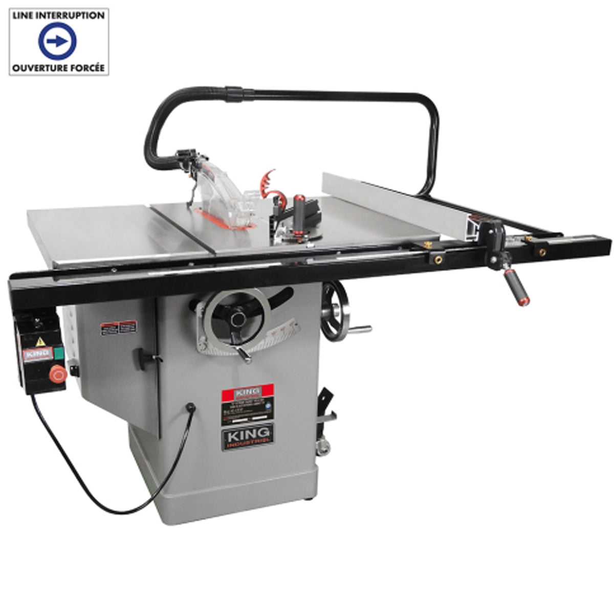 10” Extreme Cabinet Table Saw With 30” Rip Fence System