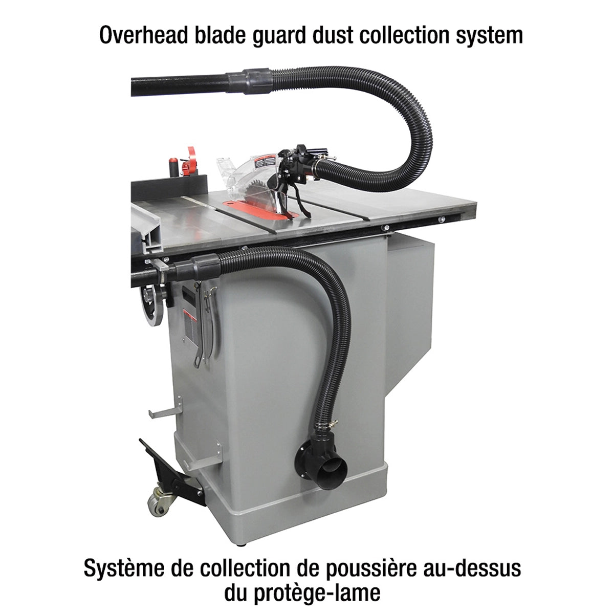 10” Extreme Cabinet Table Saw- 50” Rip Fence & Extension Tab