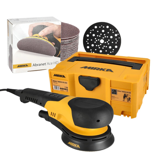 DEROS RS 600X Rotary Sander Package