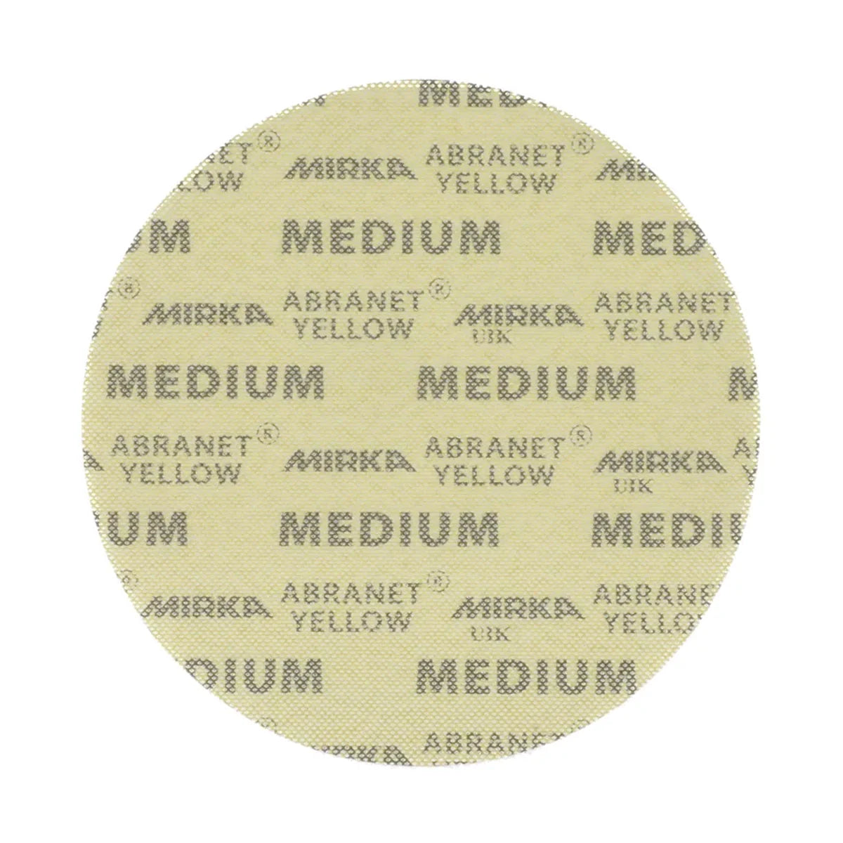 Mirka AY-223-M Mirka Abranet Yellow 9" Grip Discs