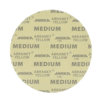 Mirka AY-223-M Mirka Abranet Yellow 9" Grip Discs