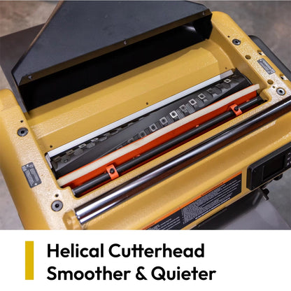 20-Inch Helical Cutterhead Planer, 5 HP, 3PH, 230/460V (209BHH-3)