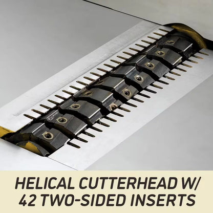 12-Inch Parallelogram Jointer, Helical, 3 HP, 230V 1Ph (1285HH)