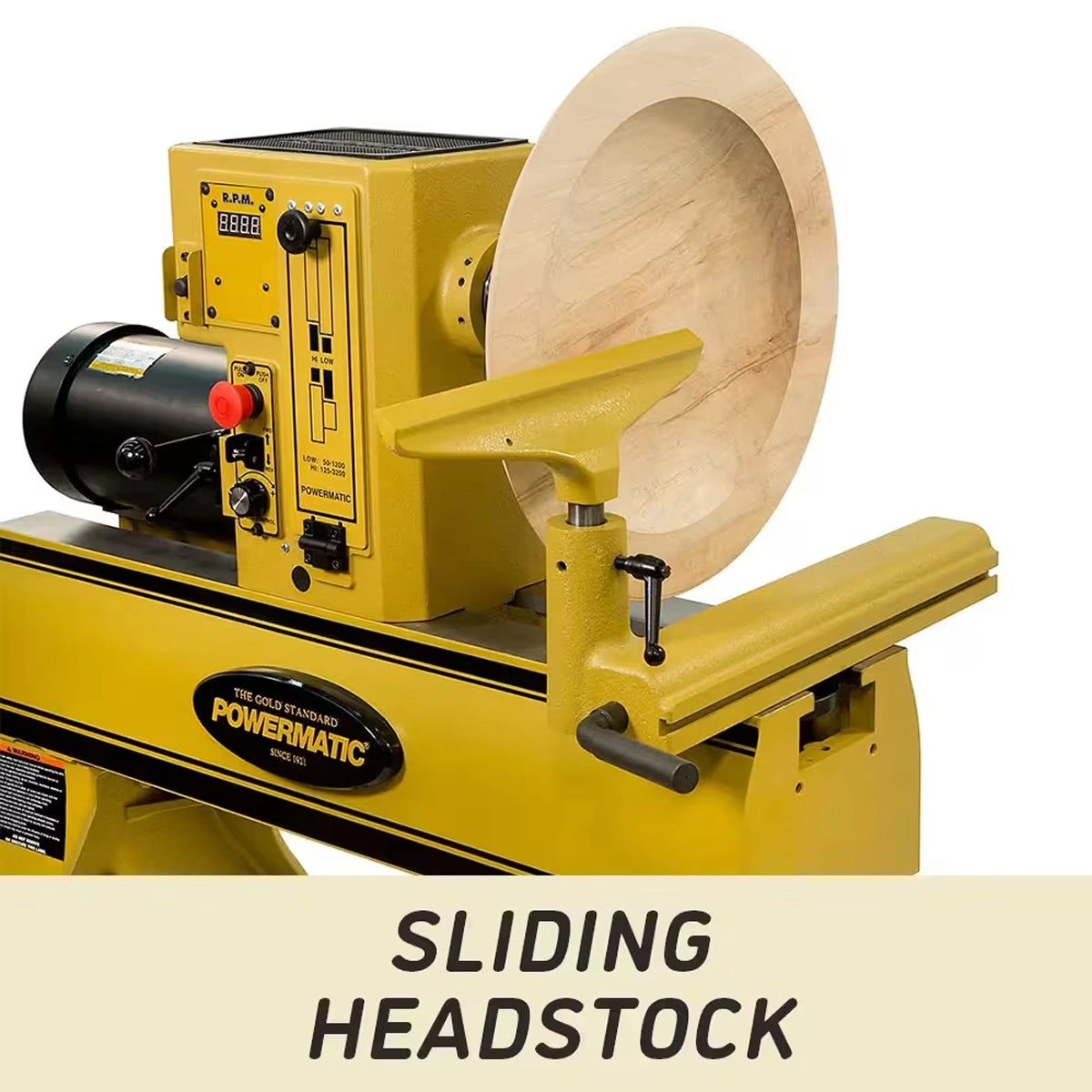 20" x 20" Woodworking Lathe, 2 HP, 220V 1Ph (PM2020)