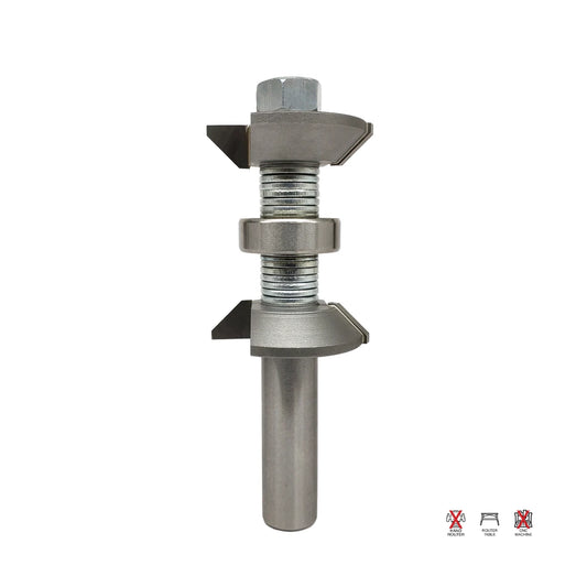 Double 45° Chamfer Bit 1/2"SH, 45° Chamfer