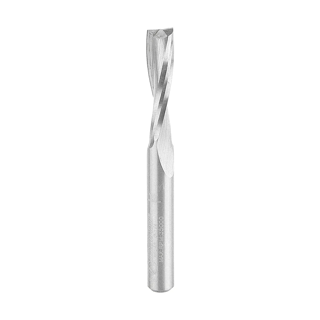 Amana Tool 46248 Solid Carbide Spiral Plunge for Solid Wood 1/4 Diameter x 1 Inch x 1/4 Shank Up-Cut