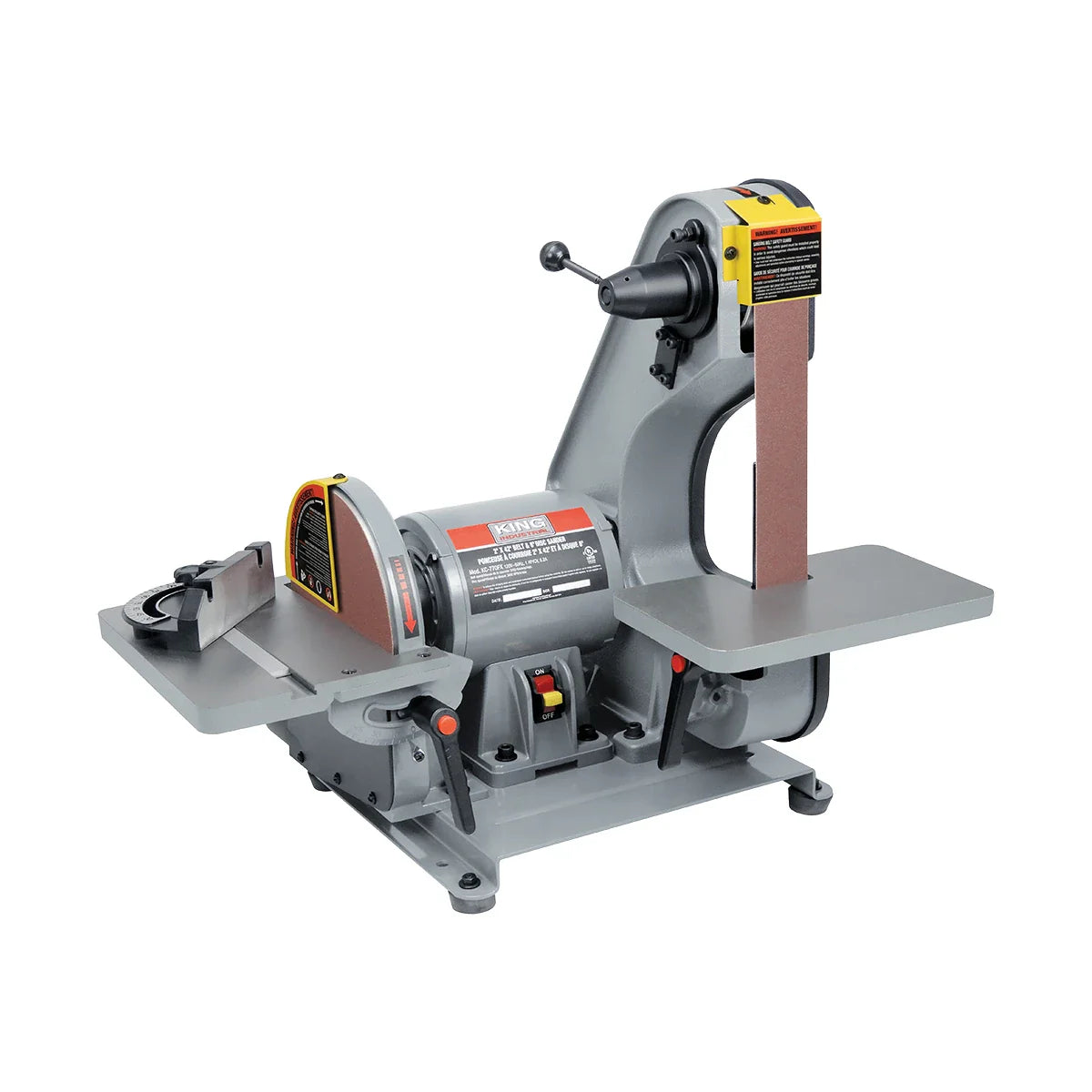 King Industrial KC-770FX 2" x 42" Belt & 8" Disc Sander