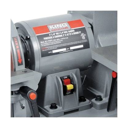 King Industrial KC-770FX 2" x 42" Belt & 8" Disc Sander