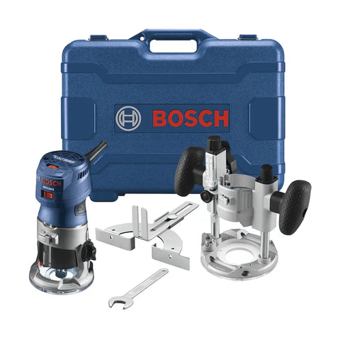 Bosch GKF125CEPK Colt 1.25 HP Variable-Speed Palm Router Combination Kit