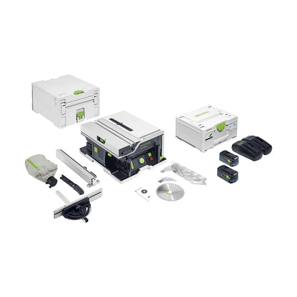 Festool 577378 Cordless Table Saw CSC SYS 50 EBI-Plus