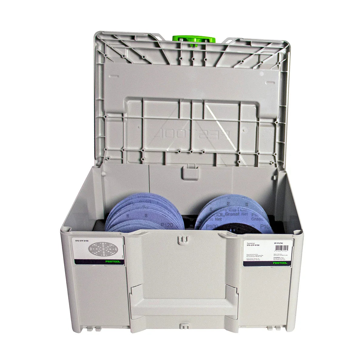 Festool 578147 Systainer³ D150 Abrasive Set SYS3-STF D150 GR NET-Set