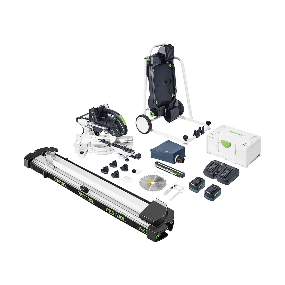 Festool 577180 Kapex Cordless Sliding Miter Saw KSC 60 EB 5,0 I-Plus + UG Set