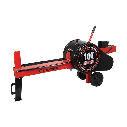 King Industrial KC-10LS Power Force® 10 Ton Kinetic Flywheel Log Splitter