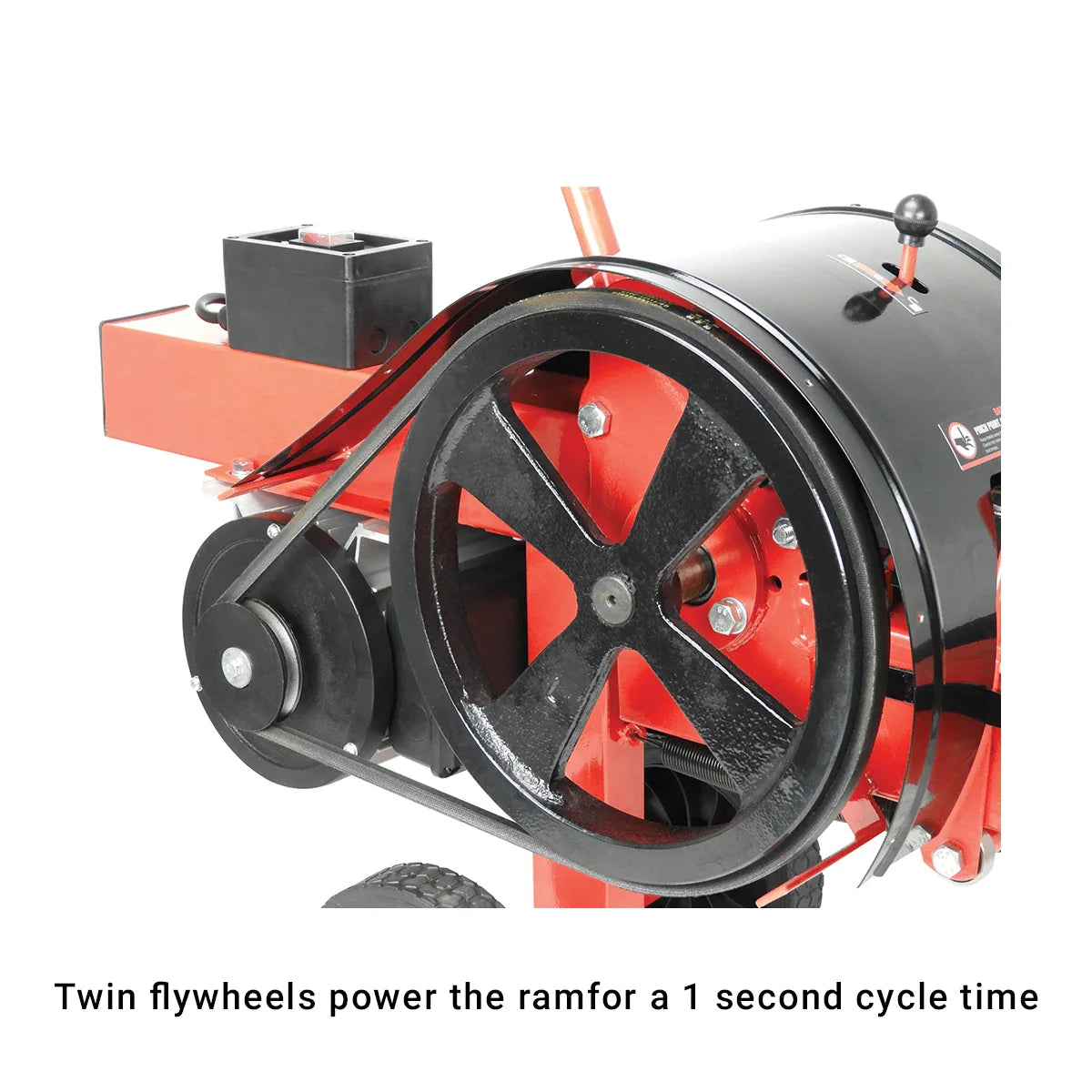 King Industrial KC-10LS Power Force® 10 Ton Kinetic Flywheel Log Splitter