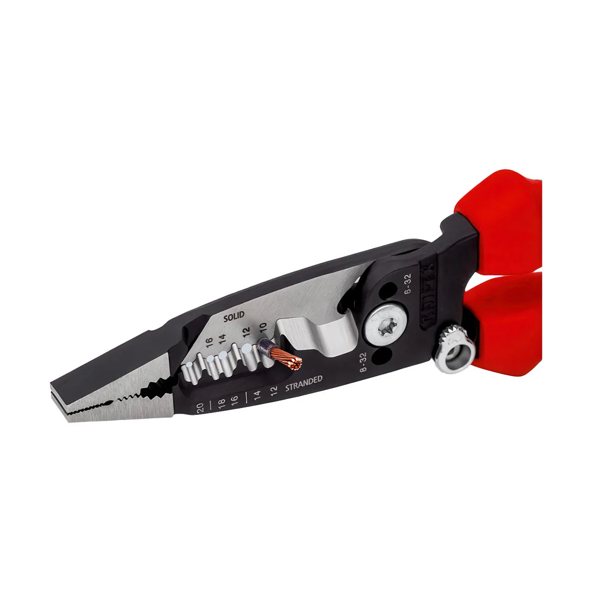 Knipex Tools 13 72 8 SBA 8" Forged Wire Stripper 20-10 AWG