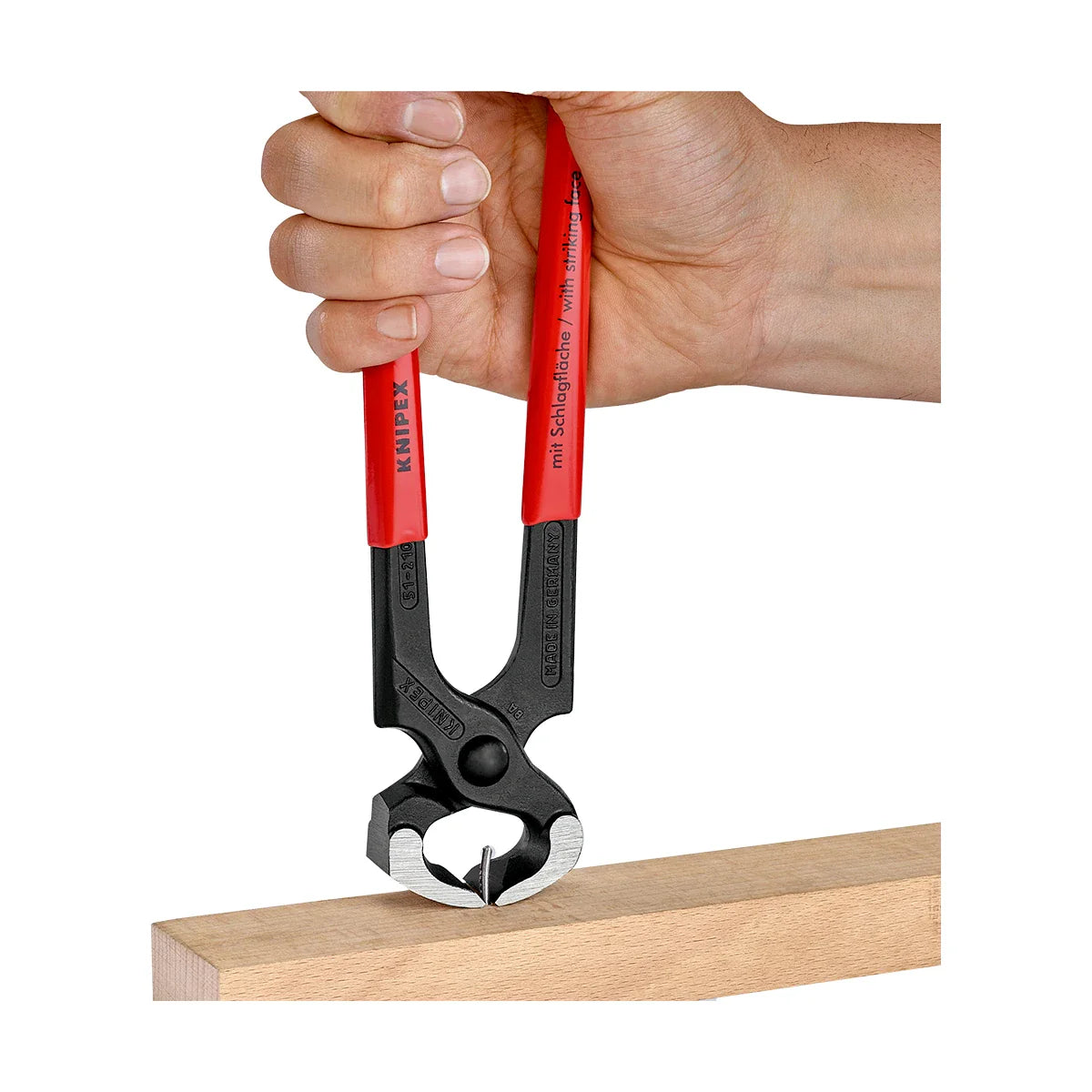 Knipex Tools 51 01 210 8-1/4" Carpenters' End Cutting Pliers-Hammer Head Style