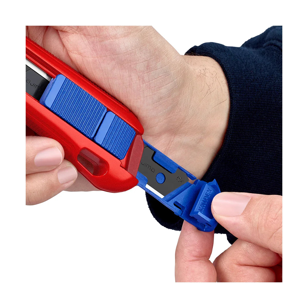 Knipex Tools 90 10 165 BKA 6-1/2" CutiX Universal Snap Knife