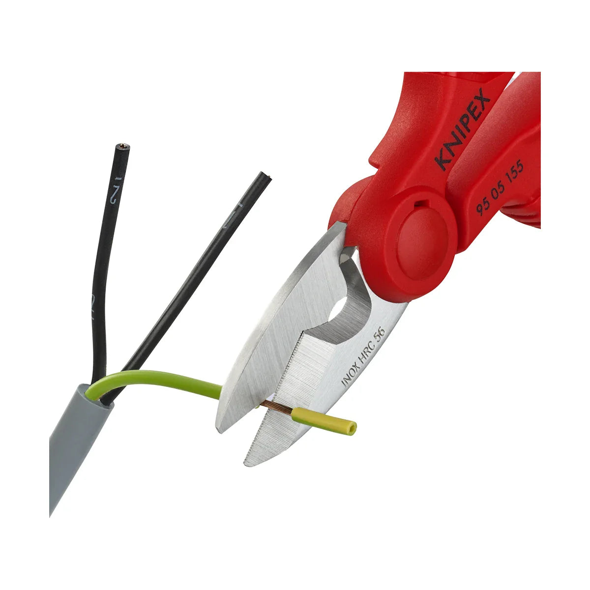 Knipex Tools 90 10 155 SBA 6-1/4" Electricians' Shears