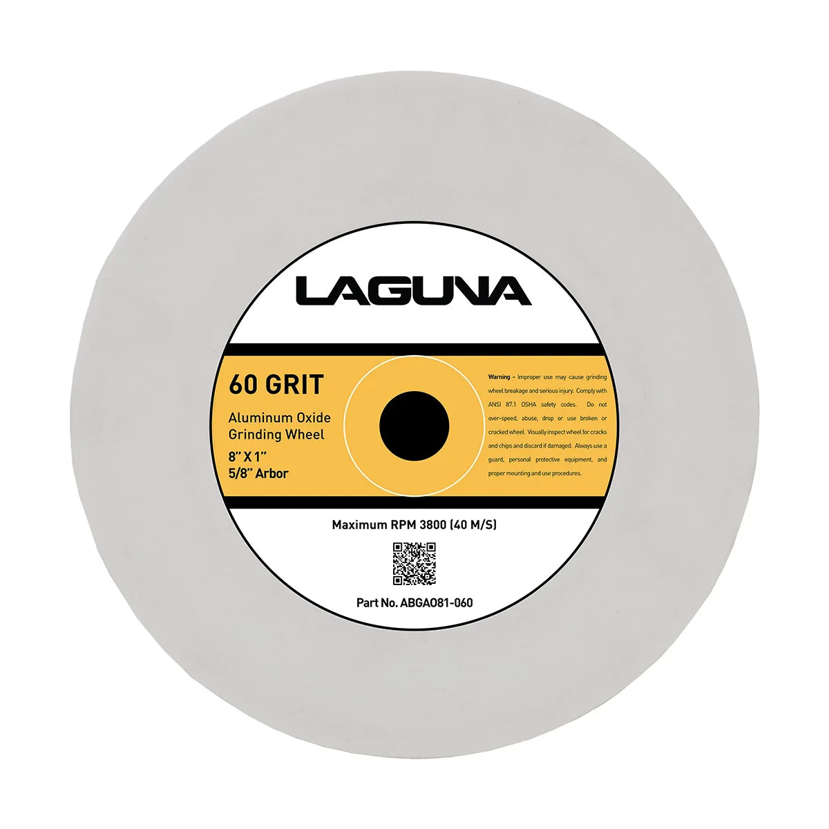 Laguna Tools ABGAO81-060 Aluminum Oxide Grinding Wheels