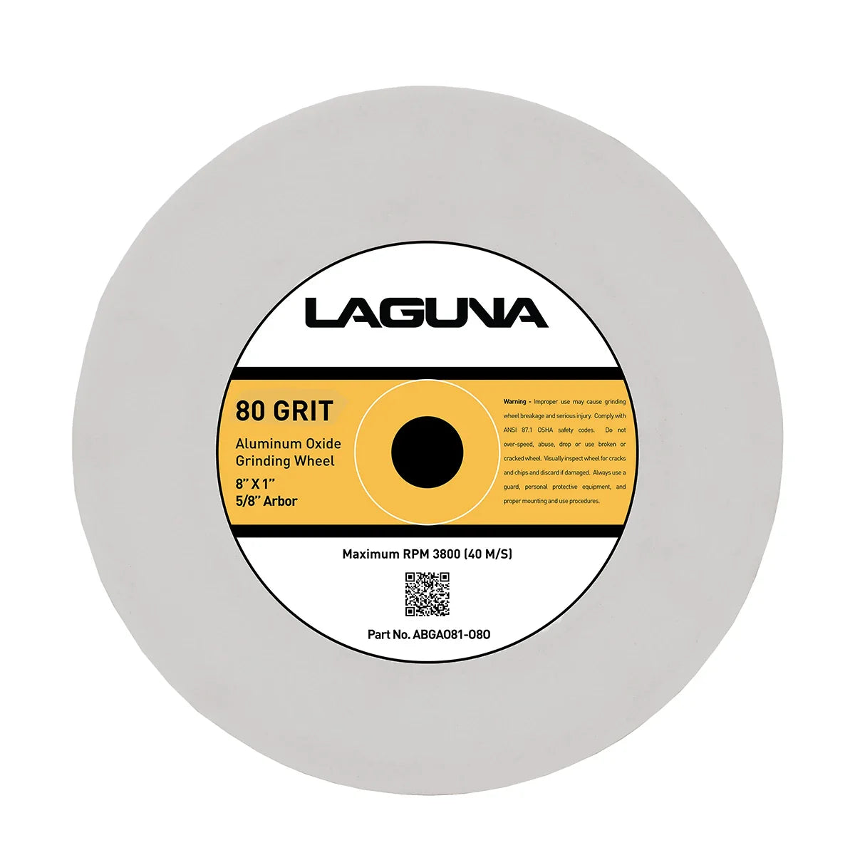 Laguna Tools ABGAO81-060 Aluminum Oxide Grinding Wheels