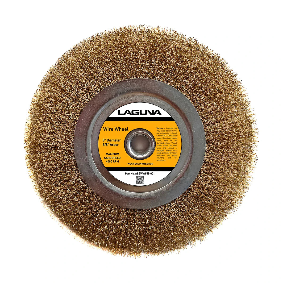 Laguna Tools ABGWW858-001 8" Wire Wheel