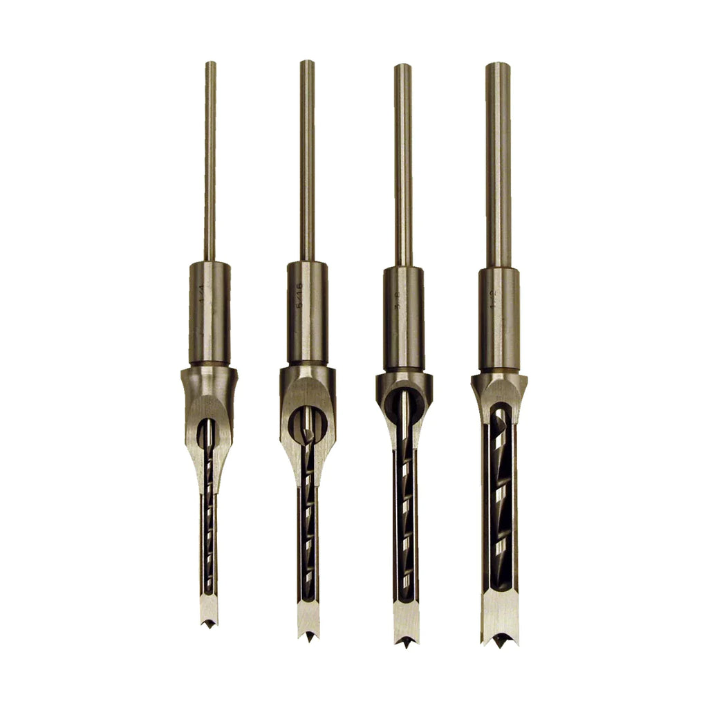 Powermatic 1791096 Premium Mortise Chisel and Bit Set Wooden Edge