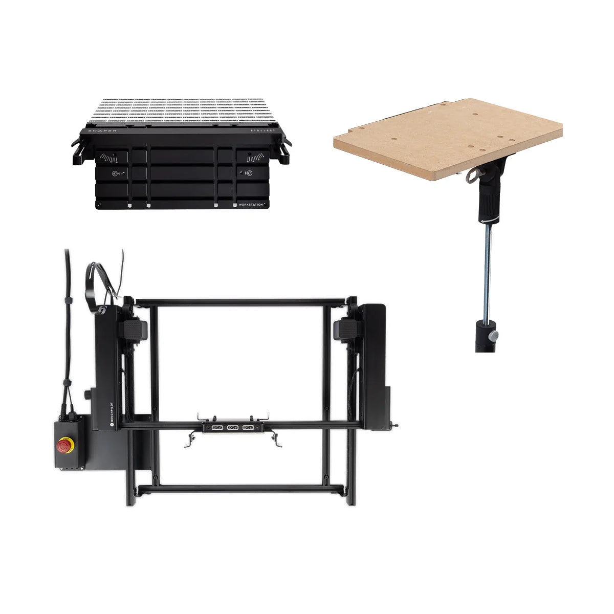 Shaper Tools SCFP1-AJ-NN-WS-SUK BenchPilot + Workstation + Shelf Upgrade Kit