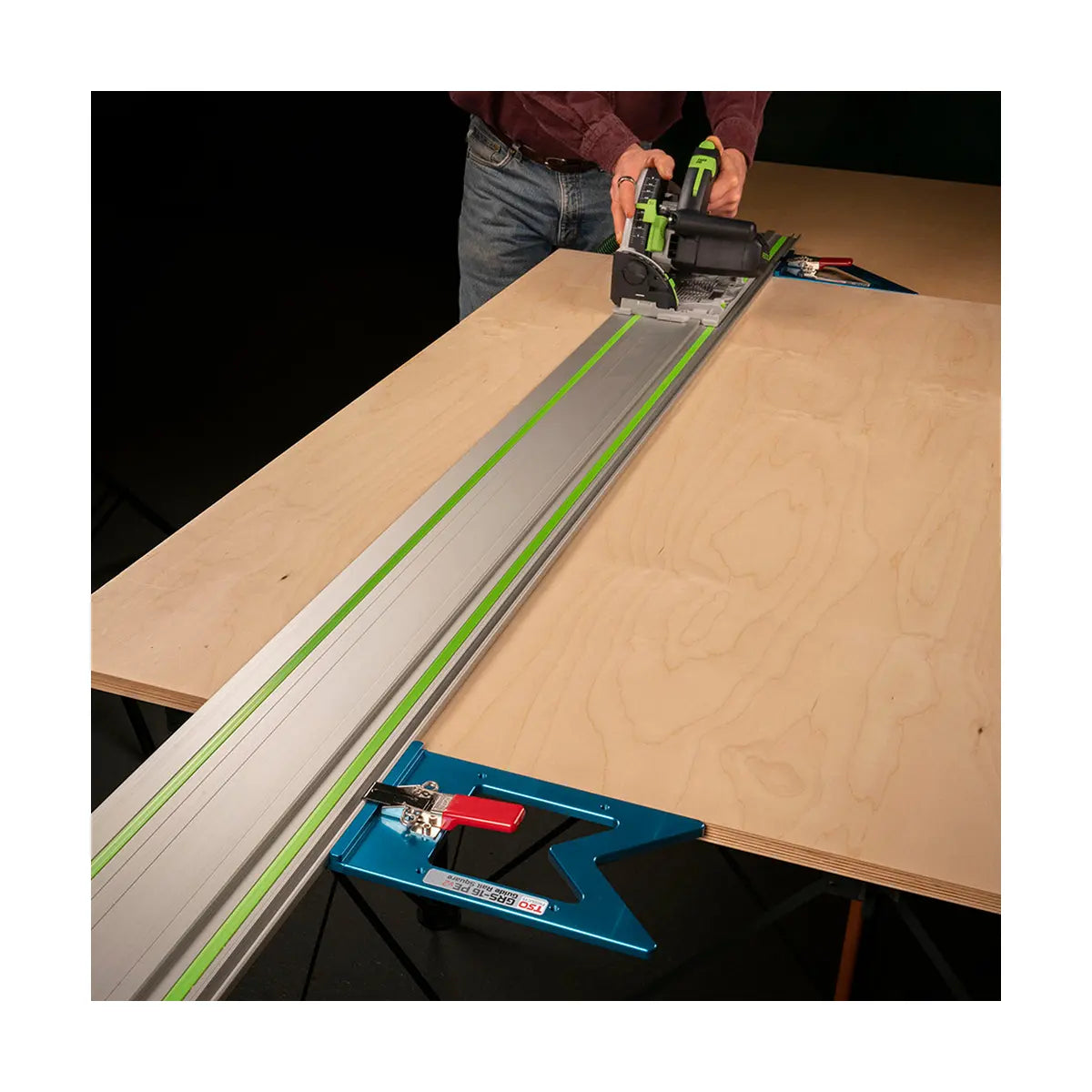 TSO Products 61-519 GRS-16 PE V2 Parallel Edge Guide Rail Square