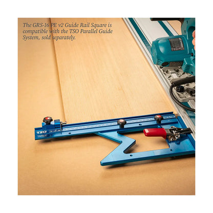 TSO Products 61-519 GRS-16 PE V2 Parallel Edge Guide Rail Square