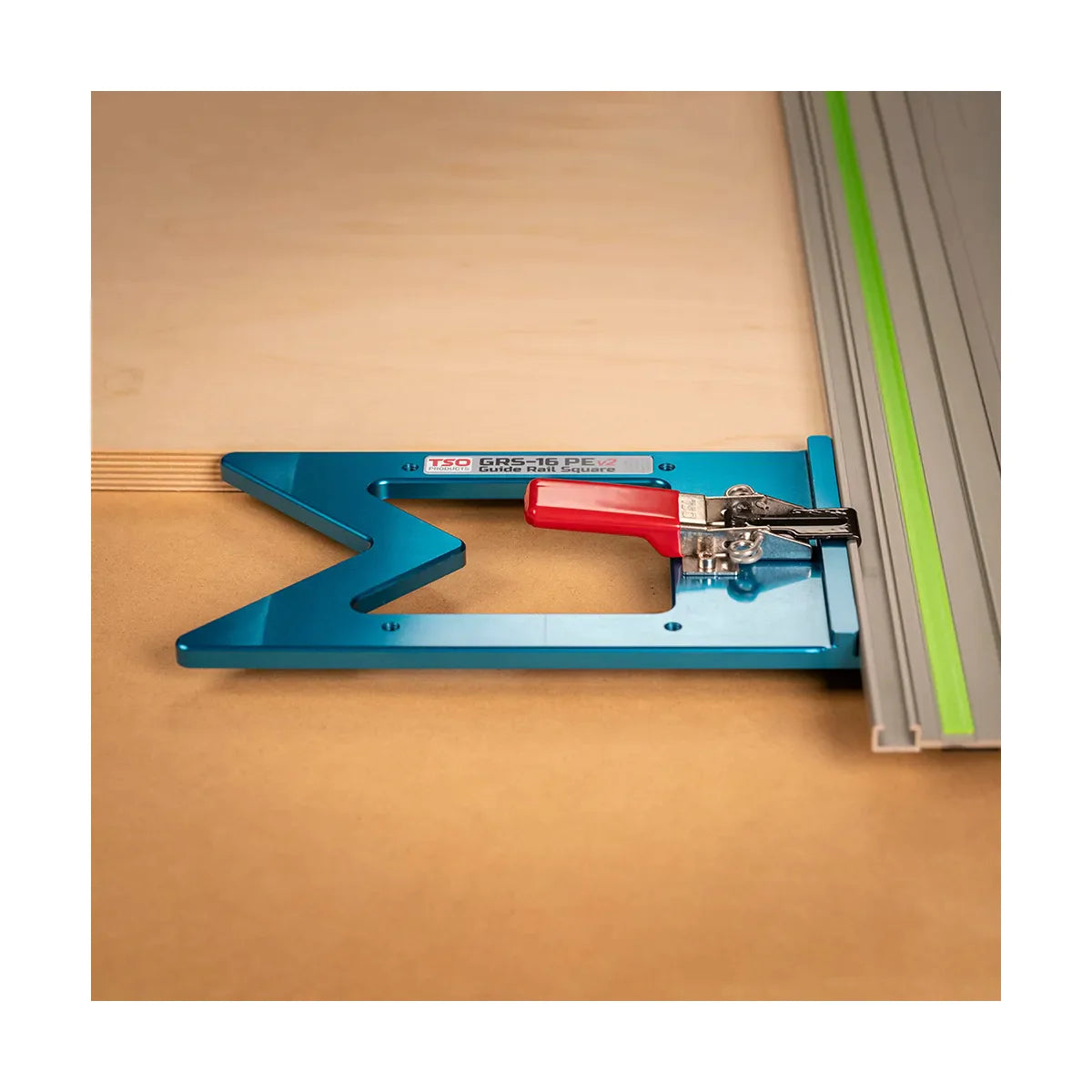 TSO Products 61-519 GRS-16 PE V2 Parallel Edge Guide Rail Square