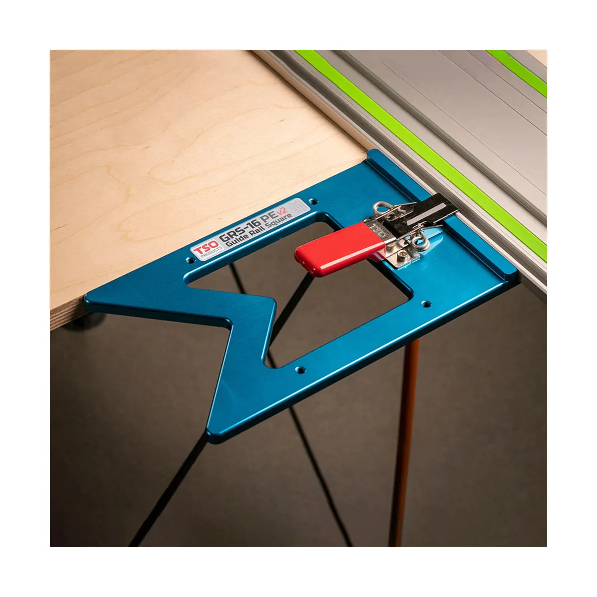 TSO Products 61-519 GRS-16 PE V2 Parallel Edge Guide Rail Square