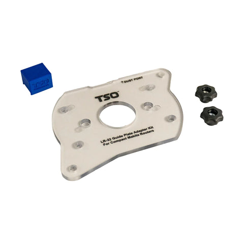 TSO Products 61-543 LR 32 Guide Plate Adapter Kit for Makita Compact Routers