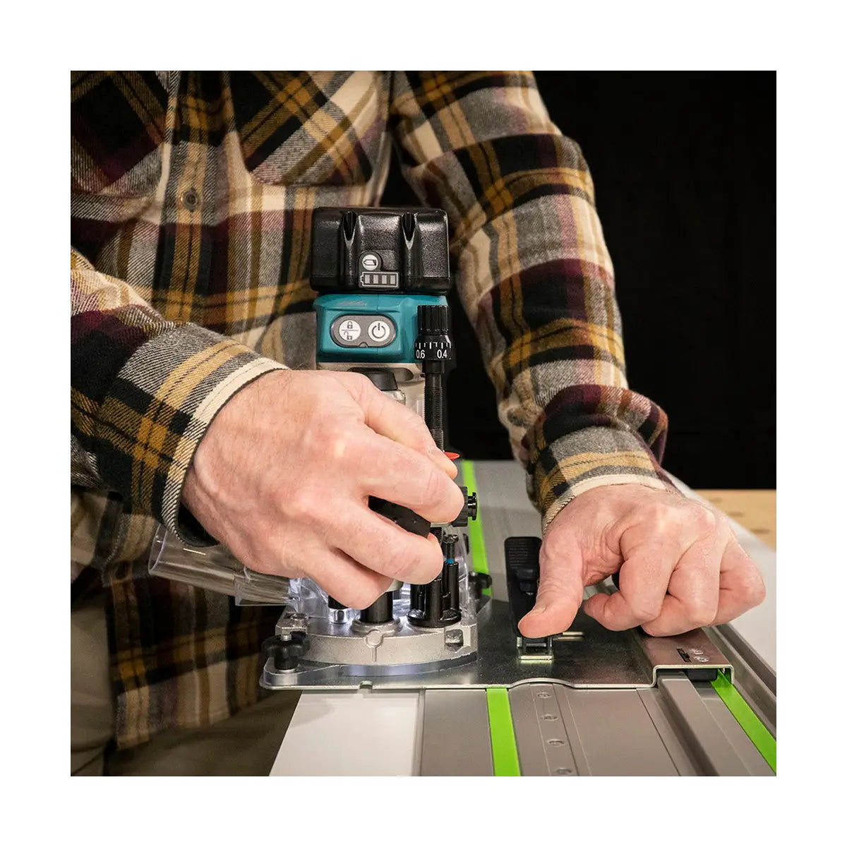 TSO Products 61-543 LR 32 Guide Plate Adapter Kit for Makita Compact Routers