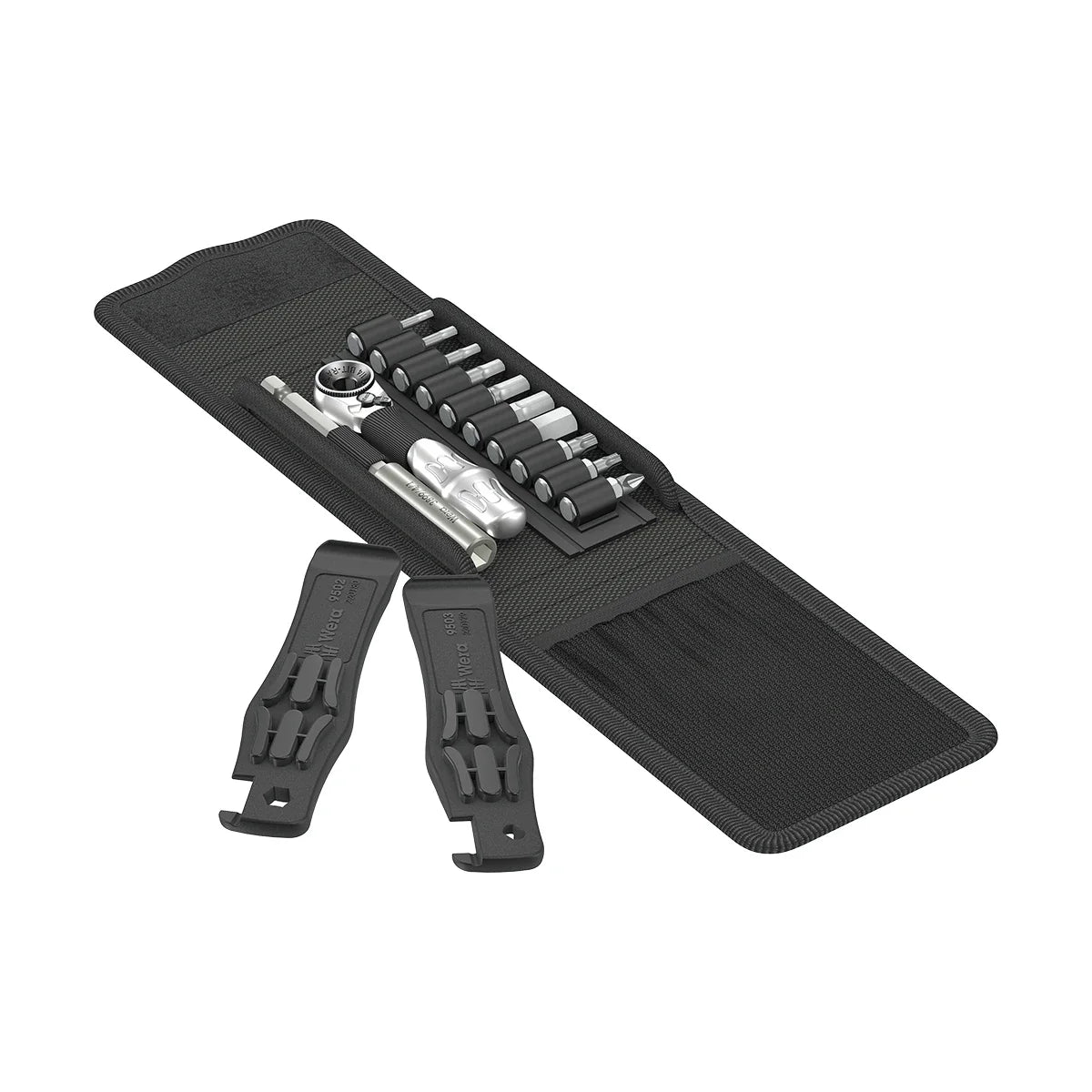 Wera Tools 05004170001 Zyklop Mini 1 14 Piece Bicycle Ratchet & Bit Set