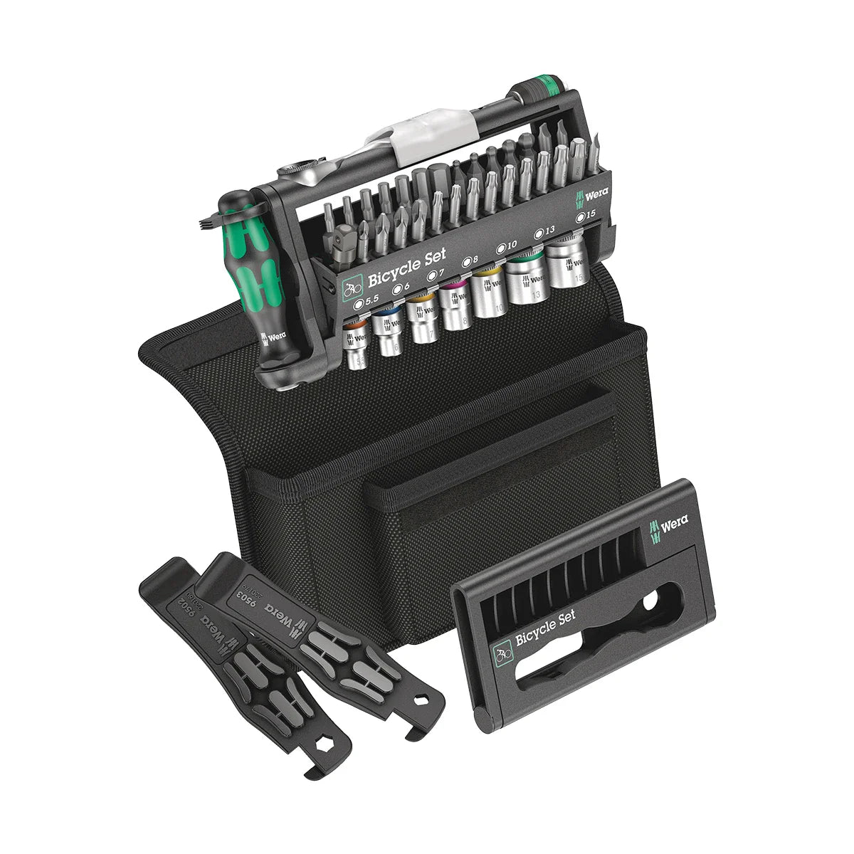 Wera Tools 05004172001 Zyklop Mini 1 41 Piece Bicycle Ratchet Bit & Set