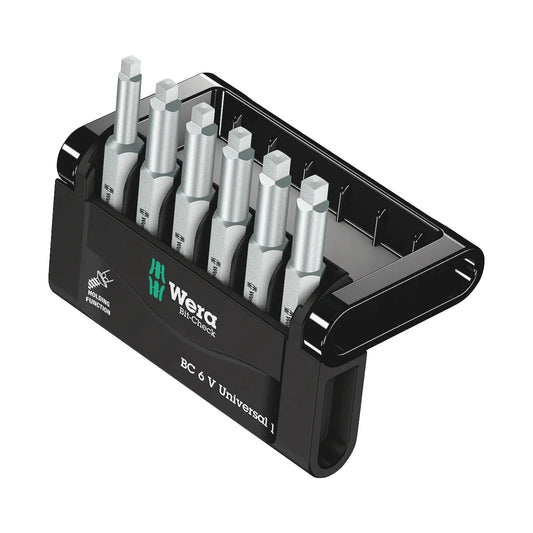 Wera Tools 05056478001 Square Drive Bit-Check 6 V Universal 1